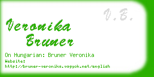veronika bruner business card